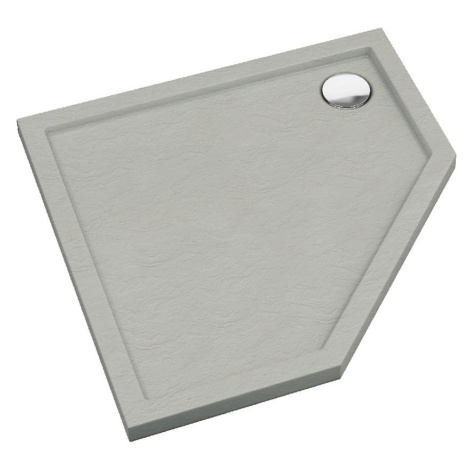 Vanička pětiúhelníkový Caspar New Cement Stone 80x80x5 - 3.2397/CT/ST SCHED-POL
