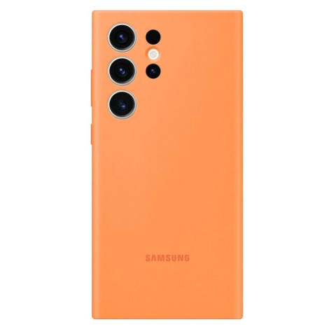 Samsung Silicone Case Galaxy S23 Ultra orange