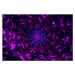 Ilustrace Abstract Violet glowing Star background with, oxygen, 40 × 26.7 cm