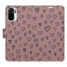 iSaprio Flip pouzdro Heart Dark 02 pro Xiaomi Redmi Note 10 / Note 10S