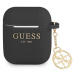 Guess 4G Charm Silikonové Pouzdro pro Airpods 1/2 GUA2LSC4EK