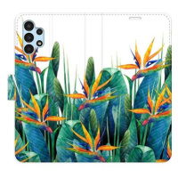 iSaprio flip pouzdro Exotic Flowers 02 pro Samsung Galaxy A13 / A13 5G