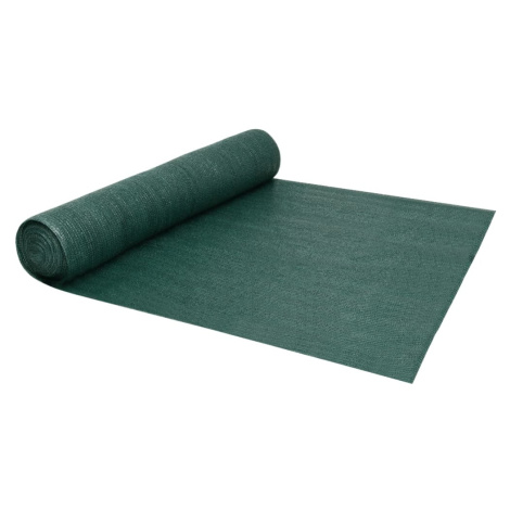vidaXL Stínící tkanina zelená 1,5 x 10 m HDPE 195 g/m²