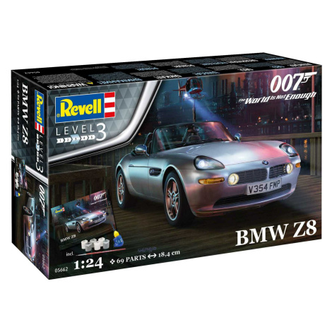 Gift-Set James Bond 05662 - "World is Not Enough" BMW Z8 (1:24) Revell