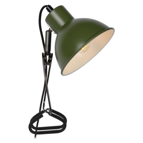 Lucide Lucide 45987/01/33 - Lampa s klipem MOYS 1xE27/40W/230V zelená