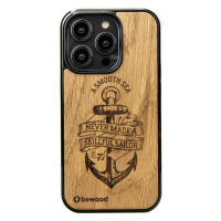 Pouzdro Bewood pro iPhone 15 Pro Kotva Dub