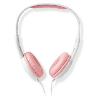HPWD4200PK - Drátová sluchátka růžová / bílá