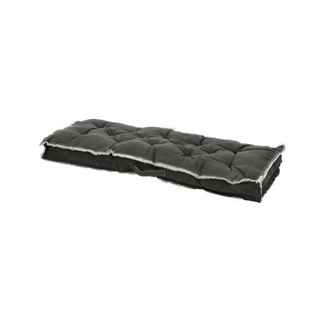 H&L Opěrka/sedák na paletový nábytek 8 × 40 × 120 cm, šedá