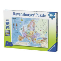 Ravensburger Mapa Evropy 200 dílků