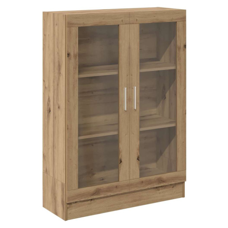 vidaXL Knihovna dub artisan 82,5 x 30,5 x 115 cm kompozitní dřevo
