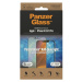 PanzerGlass™ Ultra-Wide Fit iPhone 14/13/13 Pro s Anti-BlueLight vrstvou a instalačním rámečkem