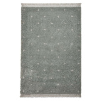 Mátově zelený koberec Think Rugs Boho Dots, 160 x 220 cm
