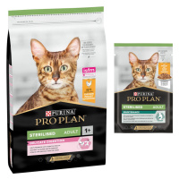 PURINA PRO PLAN, 12 kg + kapsičky zdarma - Sterilised Adult Delicate Digestion 10 kg + Sterilise