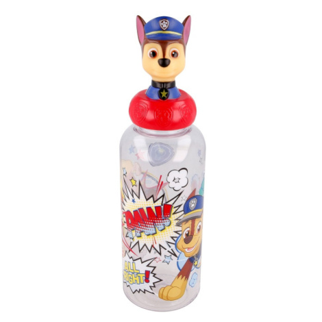 STOR - Plastová 3D láhev s figurkou PAW PATROL, 560ml, 10125