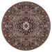 Nouristan - Hanse Home koberce Kruhový koberec Mirkan 104094 Grey Rozměry koberců: 160x160 (prům