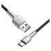 Baseus Kabel USB pro USB-C Baseus Cafule, 66 W, 1 m (černý)