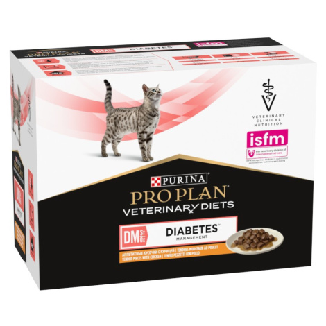 Purina Pro Plan VD Diabetes Management kuřecí 10 x 85 g