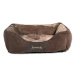 SCRUFFS Chester box bed M 60 × 50 cm čokoládový