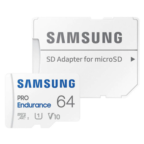 Samsung Paměťová karta Samsung Pro Endurance 64GB + adaptér (MB-MJ64KA/EU)