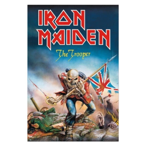 Plakát, Obraz - Iron Maiden - The Trooper, 61 × 91.5 cm