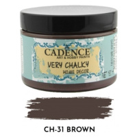 Křídová barva Cadence Very Chalky 150 ml - brown hnědá Aladine