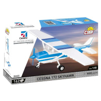 Cobi 26622 cessna 172 skyhawk bílo-modrá, 1:48