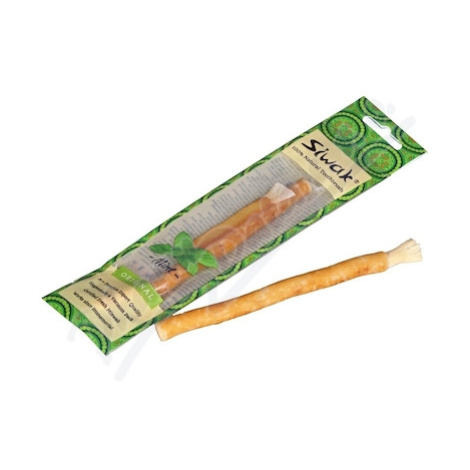 Siwak Miswak přírodní zubní kartáček příchuť máty