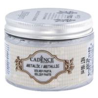 Cadence 3D pasta Glitter paste, metalická SILVER Aladine