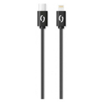 Kabel Aligator Power 3A, USB-C na Lightning, černá