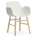 Normann Copenhagen designové židle Form Armchair Wood