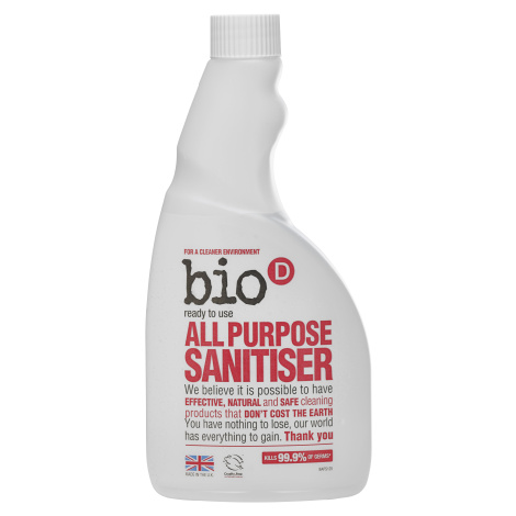 Bio d Univerzální čistič s dezinfekcí náhradní náplň 500 ml Bio-D