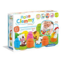 Clementoni - Set Soft - Zvířatka z farmy 10 ks