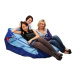 BeanBag Sedací pytel 189×140 duo dark blue - cyan