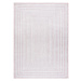 Dywany Łuszczów Kusový koberec Sion Sisal Labirinth 22376 pink/ecru – na ven i na doma - 160x220