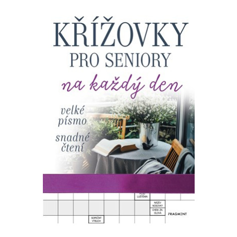 Křížovky pro seniory na každý den 3 (fialové) | autora nemá
