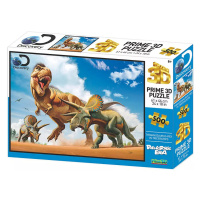 Puzzle 3D Trex versus Triceratops 500 dílků