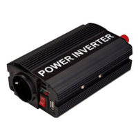 Carspa CAR300U-12 12V/230V+USB 300W