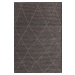 Tmavě šedý koberec s příměsí juty 120x170 cm Mulberrry – Asiatic Carpets