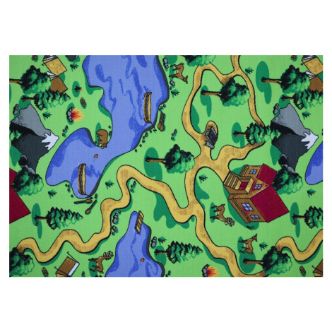 Ideal Dětský metrážový koberec Aljaška 5228 - S obšitím cm
