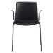 PEDRALI - Židle TWEET 895 DS s područkami - černá