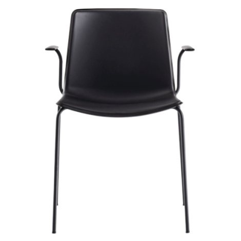 PEDRALI - Židle TWEET 895 DS s područkami - černá