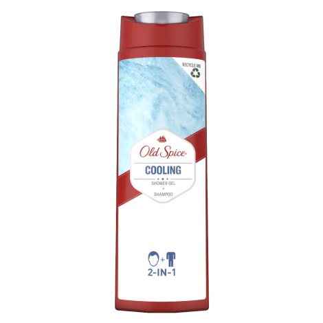 Old Spice Cooling Pánský sprchový gel a šampon 400 ml