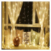 VOLTRONIC® 59569 Vánoční osvětlení - světelný závěs - 3x3 m teple bílá 300 LED