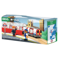 BRIO herní set 36085 Edice Světové vlaky: Londýnské metro na baterie