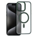 Smarty Matte Mag kryt s MagSafe iPhone 15 Pro Max zelený