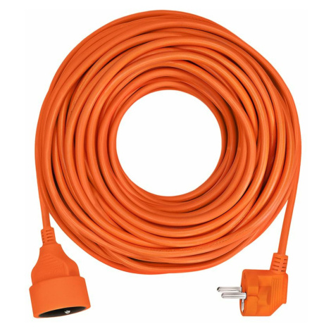 Solight prodlužovací kabel - spojka, 1 zásuvka, oranžová, 30m PS08