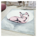 Dětský koberec Bambi 850 pink 80 x 150 cm