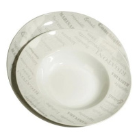HD Home Design talíř z porcelánu na těstoviny 30 x 30 x 6 cm