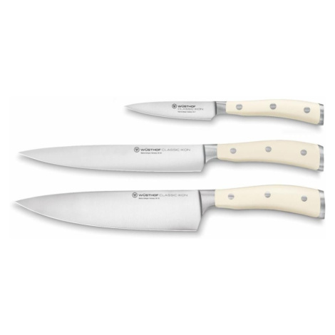 Wüsthof classic Ikon Creme sada kuchyňských nožů 3ks WÜSTHOF