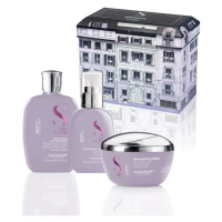 Alfaparf Milano Semi di Lino Smooth Holiday set pro uhlazení vlasů